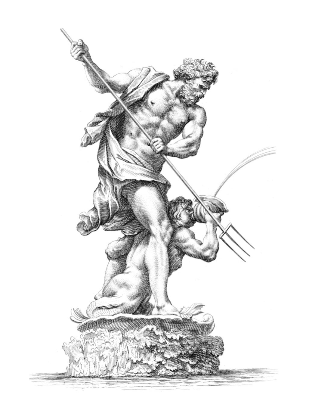 Roman sculpture study, uncropped